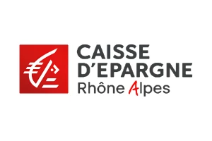 Logo Caisse d'Epargne Rhônes Alpes